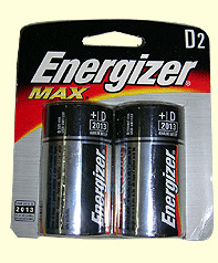 ENERGIZER D2 PILA