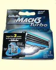 G.MACH3 TURBO CARTUCHO P/AFEIT. 2UN