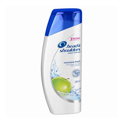 H. & SHOULDERS MANZANA FRESH SHAMPOO 180 ML