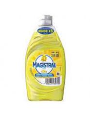 MAGISTRAL MULT. POWER DET. LAVAVAJ. LIMON 215ML