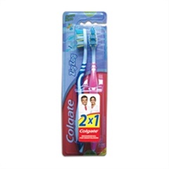 COLGATE TRIP. ACCION XTRA ALCANC. SUAVE DUO PACK