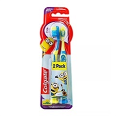 COLGATE MINIONS CEP. DENT. EXT. SUAVE 6+ANOS 2UN