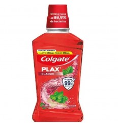 COLGATE PLAX ENJ. BUCAL CLASSIC T500ML AL P350ML