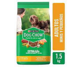 D.CHOW ADULTOS R.PEQUE�AS 1.5KG