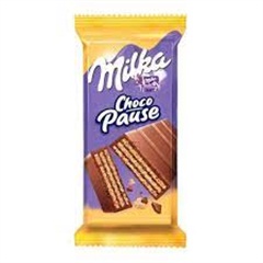 MILKA CHOCO PAUS OBLEA RELLENA 45G