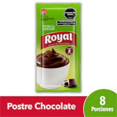 ROYAL PVO. P/PREP. POST. LIGHT CHOCOLATE 50G