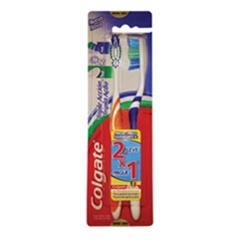 COLGATE TRIPLE ACCION MEDIO PACK *2 CEP. DENTAL