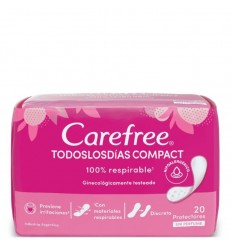 CAREFREE PROT.TODOS L/DIAS COMPACT S/PERFUME