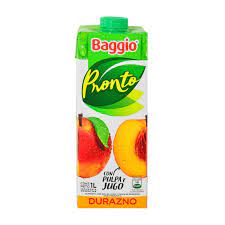 JUGO BAGGIO PRONTO DURAZNO