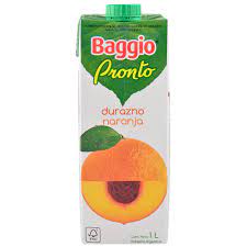 JUGO BAGGIO PRONTO DURAZNO-NARANJA