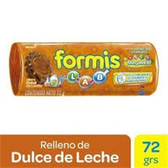 FORMIS GALLET. CHOCOLATE RELLENAS C/D. LECHE