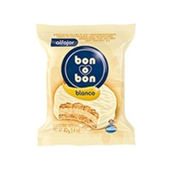 ALFAJ.BONOBON BLANCO 40G