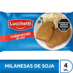 LUCCHETTI MILANESAS DE SOJA