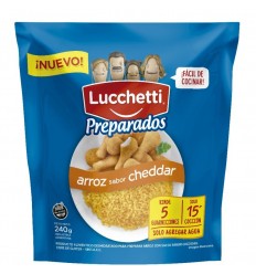 LUCCHETTI PREPARADOS ARROZ SABOR CHEDDAR D. PACK