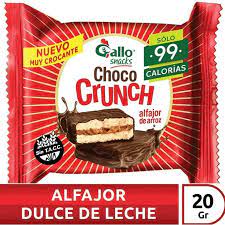 GALLO CHOCO CRUNCH ALFAJ. DE ARROZ D. LECHE