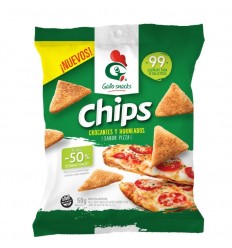 GALLO CHIPS SNACKS ARROZ PIZZA 50G