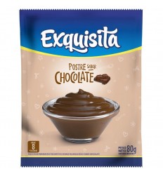 EXQUISITA POSTRE SABOR CHOCOLATE