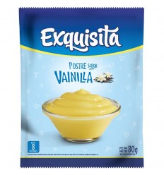 EXQUISITA POSTRE SABOR VAINILLA