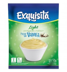 EXQUISITA POLVO P/PREPARAR POST. LIGHT VAINILLA