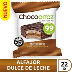 CHOCOARROZ ALFAJ ALFAJOR DE ARROZ D.LECHE 22G