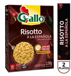 GALLO RISOTTO A LA ESPANOLA ARROZ