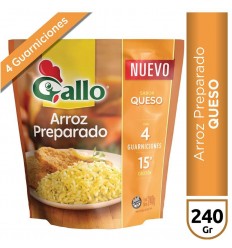 GALLO ARROZ PREPARADO SABOR QUESO DOY PACK