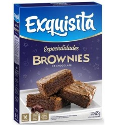 EXQUISITA BROWINIES DE CHOCOLATE PREMEZCLA