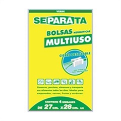 SEPARATA BOLSAS HERMET. MULT. GRANDES 27*28CM