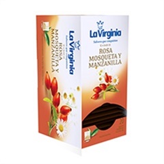 L. VIRGINIA TE EN SAQ. ROSA MOSQ. Y MANZAN. 20 U