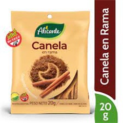 ALICANTE CANELA EN RAMA 20G