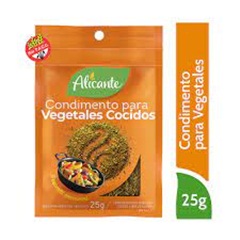 ALICANTE CONDIMENTO P/VEGETALES COCIDOS