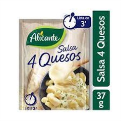 ALICANTE SALSA SALSA 4 QUESOS 37G