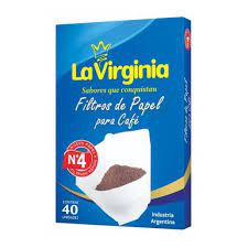 FILTROS L.VIRGIN N 4 40UN