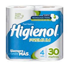 HIGIENOL PAP. HIGIENICO PREMIUM 30 MTS.