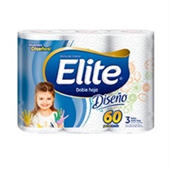 ELITE ROLLO DE CODINA DOBLE HOJA DESENO 60 PANOS
