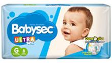BABYSEC ULTRASEC G PANALES DESCART. 8UN