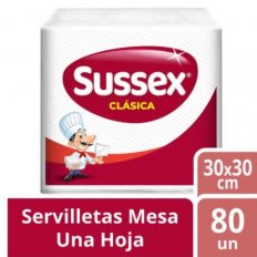 SUSSEX SERVILLETA CLASICA 30*30CM