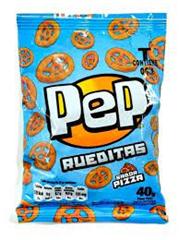 PEP RUEDITAS PIZ SNACK 40G