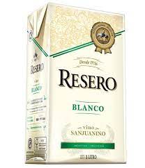 RESERO VINO BLANCO TETRA 1LT.