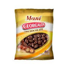 GEORGALOS MANI C/CHOCOLATE 80G