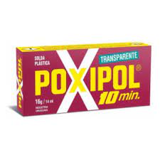 POXIPOL TRANPARENTE 16G