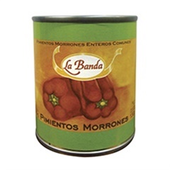 MORRONES L.BANDA LATA 125G