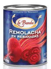 L. BANDA REMOLACHA EN REBANADAS