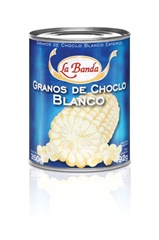 L. BANDA GRANOS DE CHOCLO BLANCO 350G