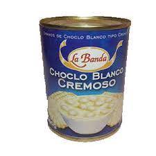 CHOCLO L.BANDA BLANCO CREMOSO 340G