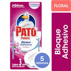 PATO BLOQUE ADHESIVO FLORAL LIMP. CONT. P/INODOR
