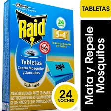 TABLETA RAID CONT.MOSQ-ZANCUDOS 24UN