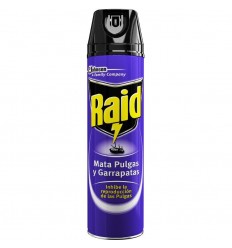 RAID MATA PULGAS Y GARRAPATAS INSECT. AEROSOL 39