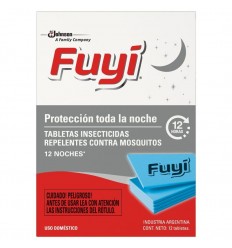 FUYI TABLETAS INSECTICIDAS 12 NOCHES