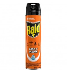 RAID INSECT. CASA Y JARDIN AEROSOL 380CC